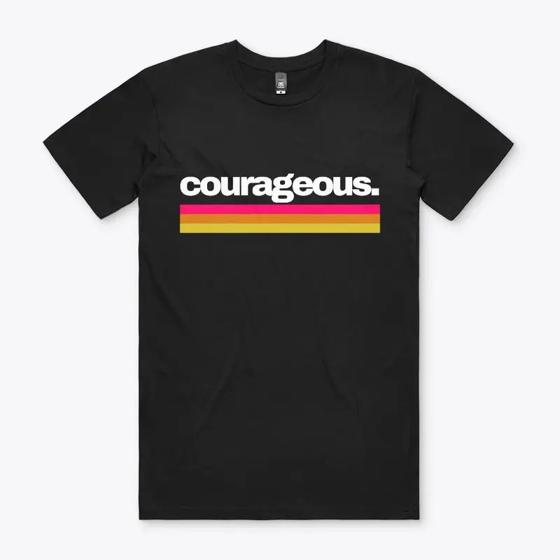 courageous Joshua 1:9 Tee